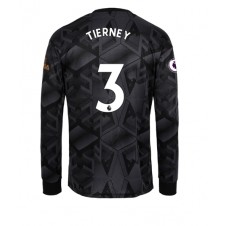 Arsenal Kieran Tierney #3 Bortedrakt 2022-23 Langermet